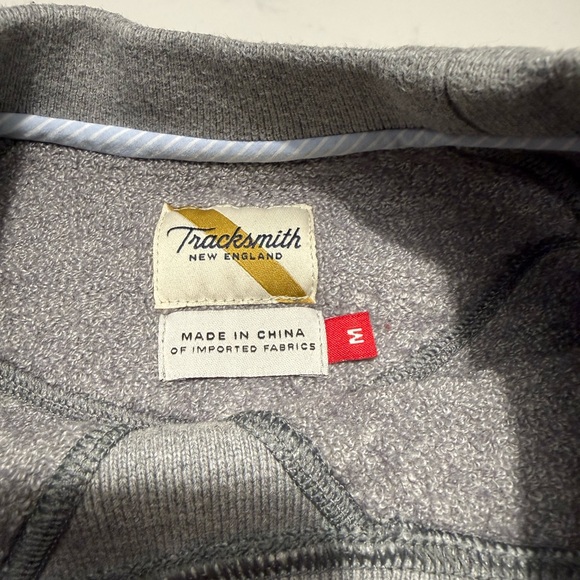 Tracksmith Gray Crewneck Sweater - Picture 5 of 7